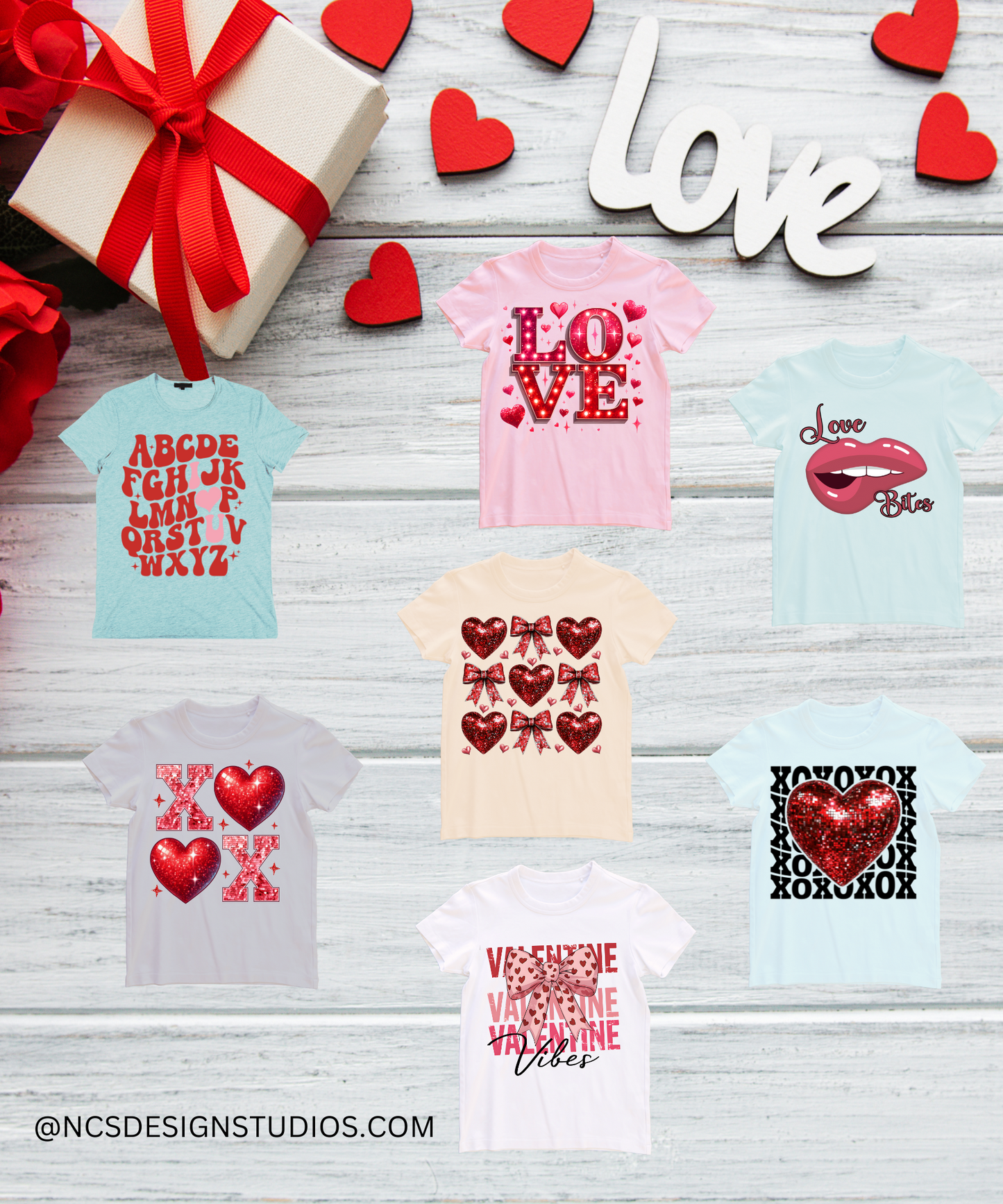 7 PIECE VALENTINES DAY PNG BUNDLE
