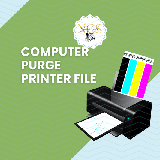 Sublimation Printing Purge Sheets